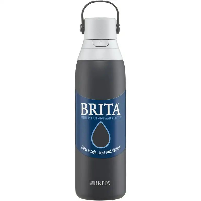 

Most Practical & Durable 20 oz Carbon Stainless Steel Leak-Proof Filtered Water Bottle