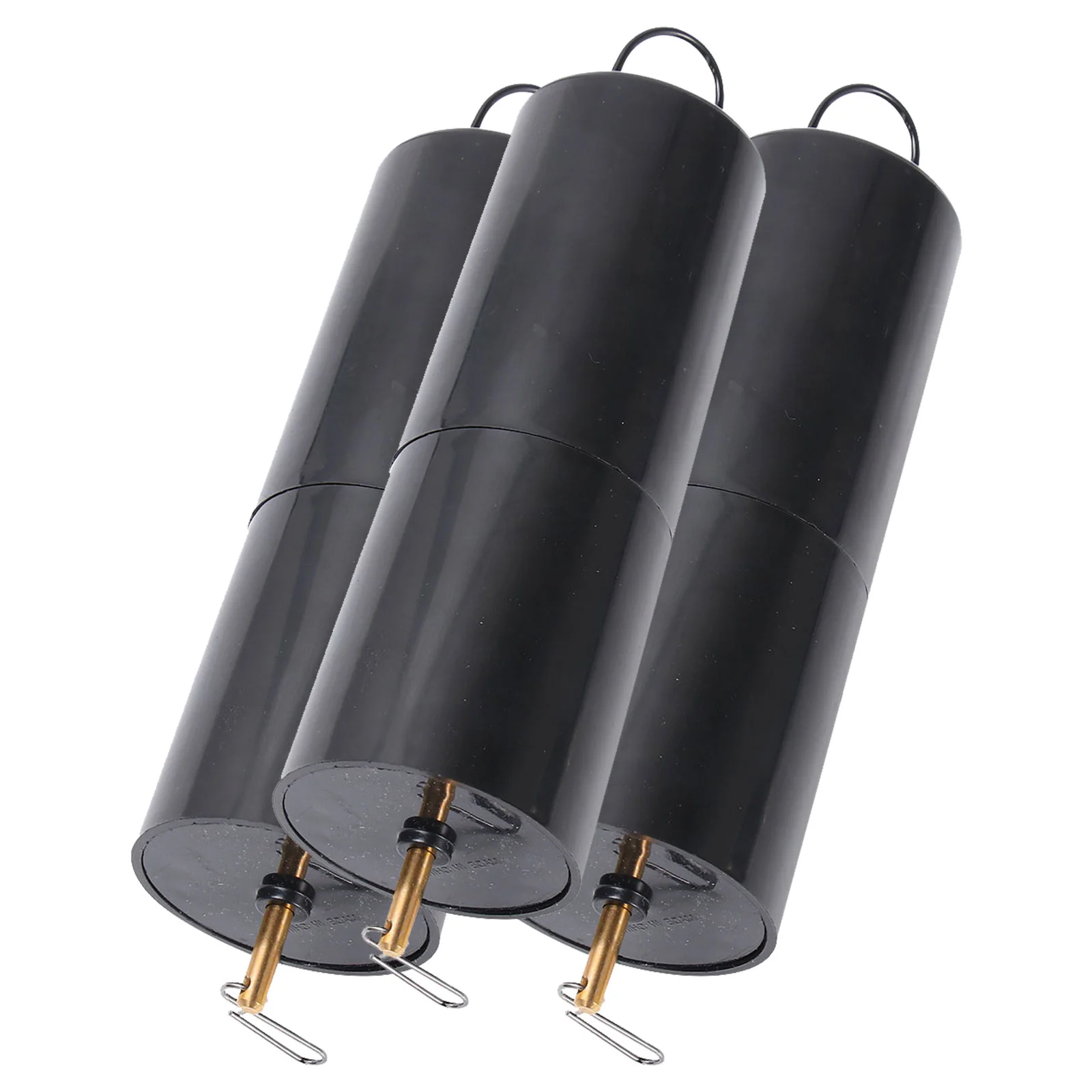 

3 Pcs Rotary Wind Chime Motor Hanging Display Windchime Motors Nativity Decor Spinners Decorate Operated Electric Bell