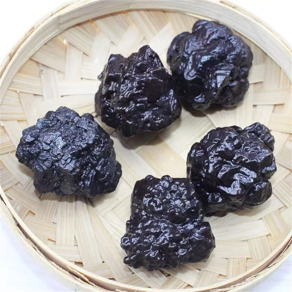 Натуральный целебный драгоценный камень черные бриллиантовые кристаллы грубые