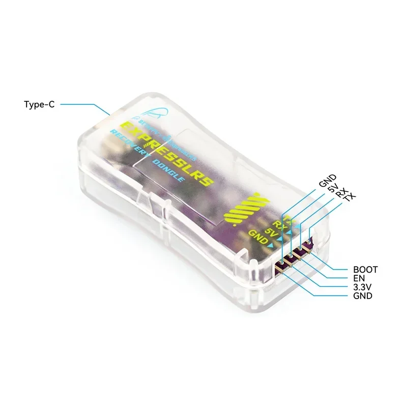 BETAFPV ExpressLRS Recovery Dongle FTDI Обновление модуля USB-TTL для чипа ESP32 и ESP8XX микроресивера ELRS