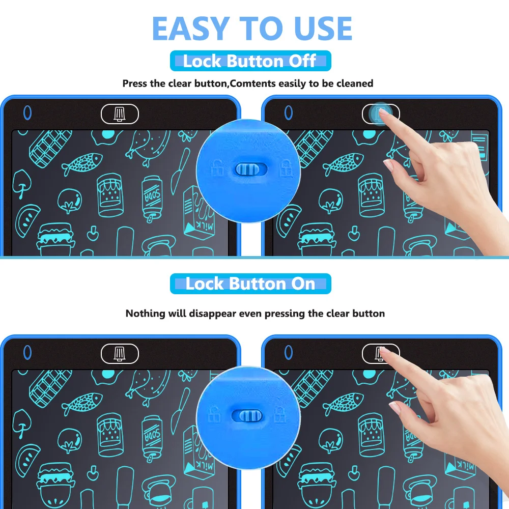 Мини-Планшет для рисования 6 5 дюйма с ЖК-экраном |