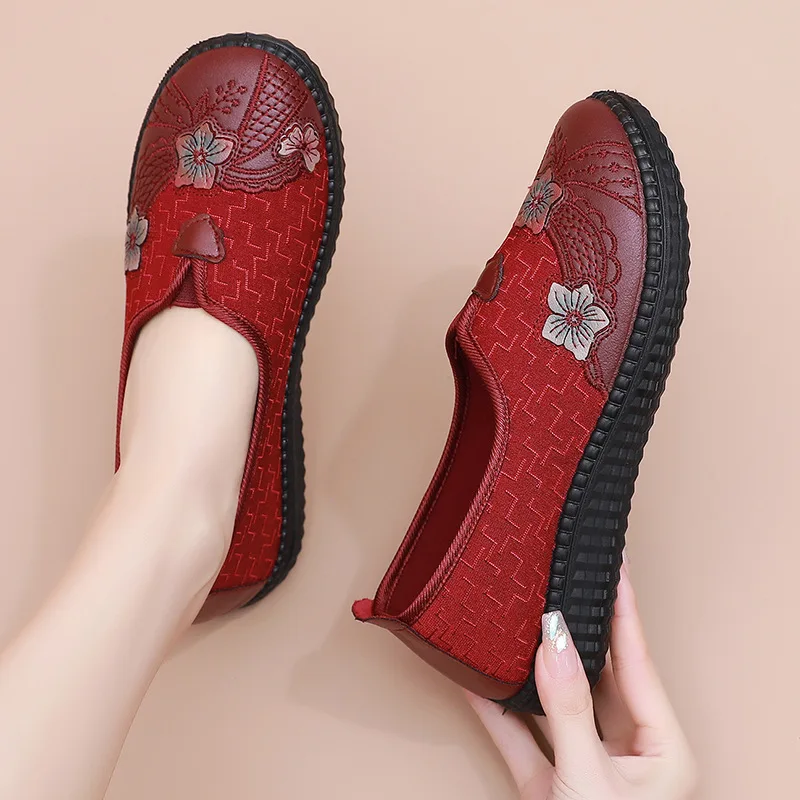 Women Summer Mesh Flats Shoes 2023 New Breathable Comfort Ladies Light Sneakers Leisure Female Loafers Woman's Zapatillas Muje