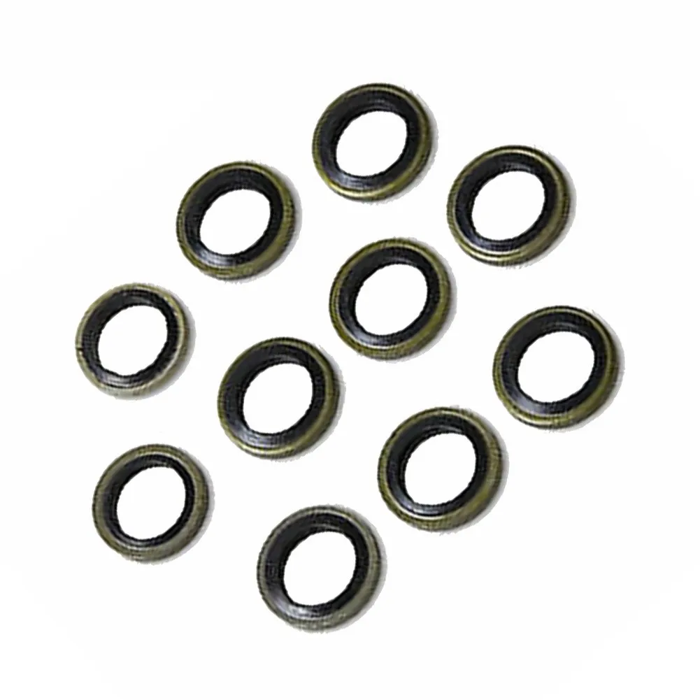 

Tool Washers 10 Pcs 14mm Brake Master Cylinders FOR Banjo Bolt For Nissin Front Rear Motorcycles Steel & Rubber