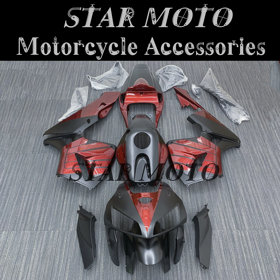 

Подходит для CBR600RR 2005 2006 CBR600 RR PC37/05 CBR 600RR обтекатель ракушки Мотоцикла Спойлер корпус ABS литьё под давлением