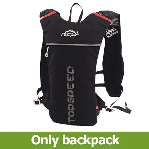 NEWBOLER Trail Running-сверхлегкий 5L рюкзак, беговой гидратационный жилет, марафон, велосипедная 2L сумка для воды