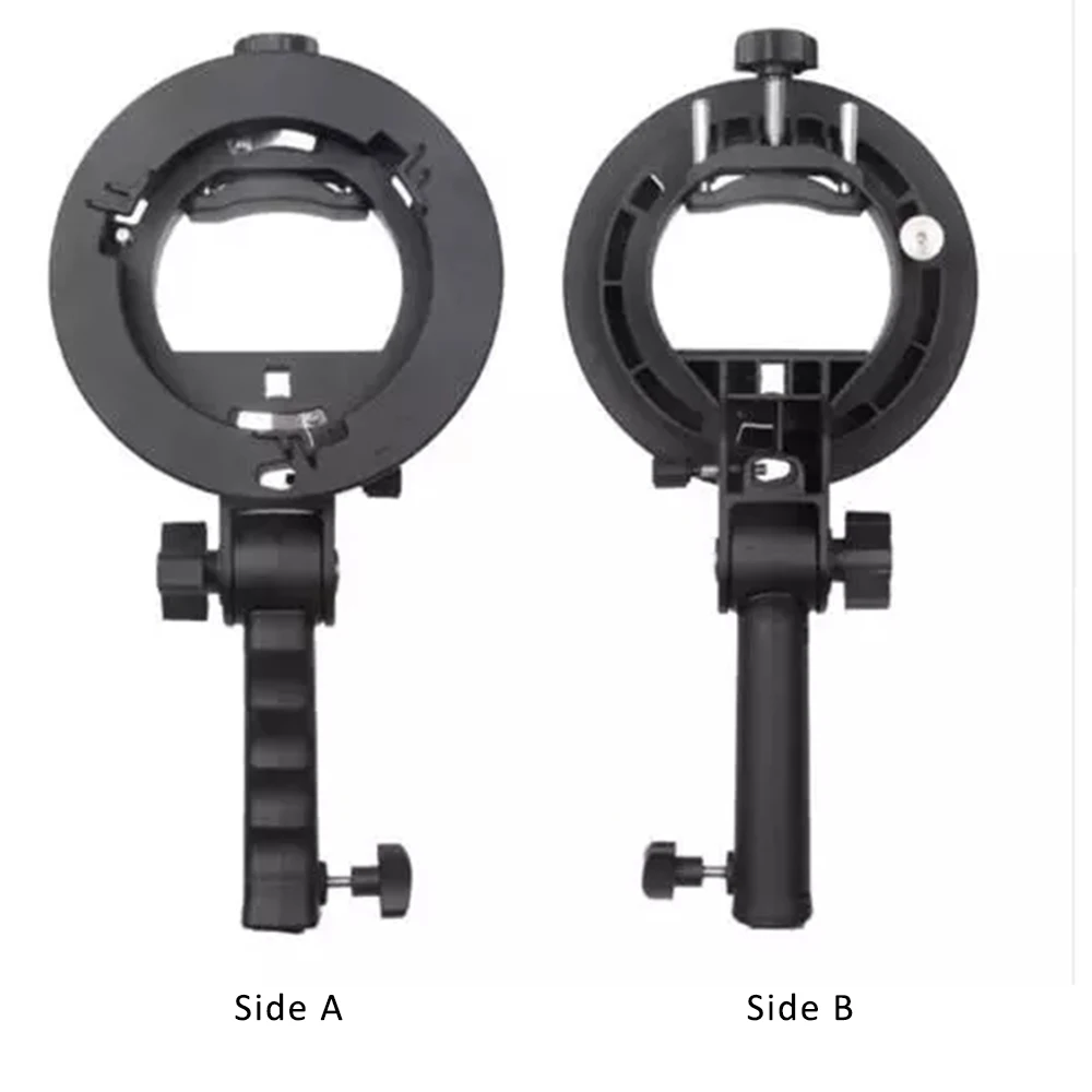 

Handheld Grip S-Type Flash Bracket Bowens S Mount Holder for Speedlite,Umbrella Holder,Softbox Standssassss