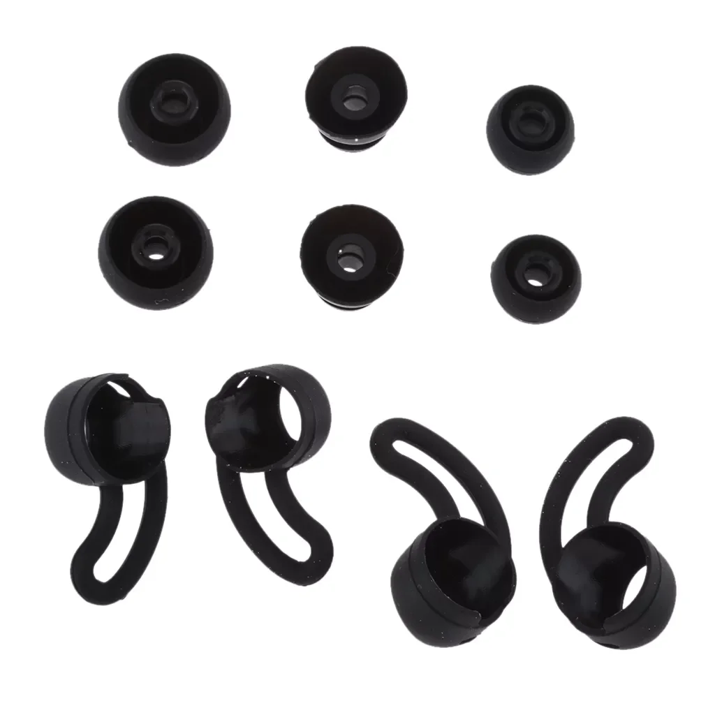 

2Pairs Silicone Replacement Eartips Ear Hook For Beats X Urbeats Non-toxic Harmless Sports Tips Soft Ear Hook Durable Re-usable