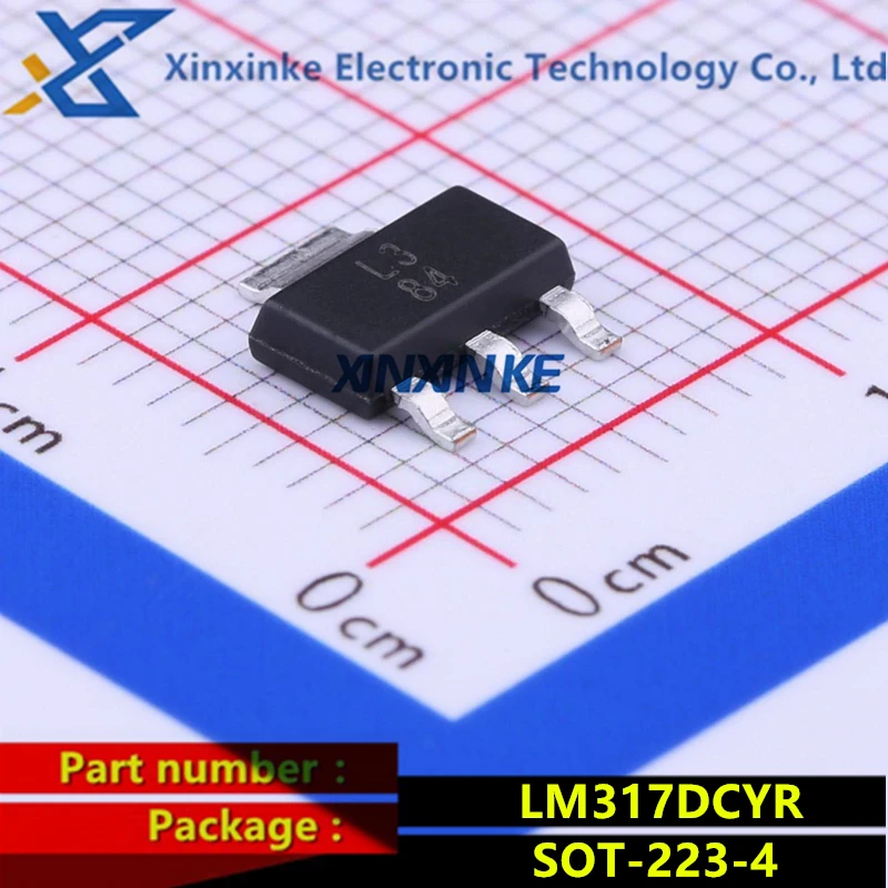 

LM317DCYR SOT-223-4 (Marking：L3) Linear Voltage Regulators 3 Term Adj. Pos Power Management ICs Brand New Original