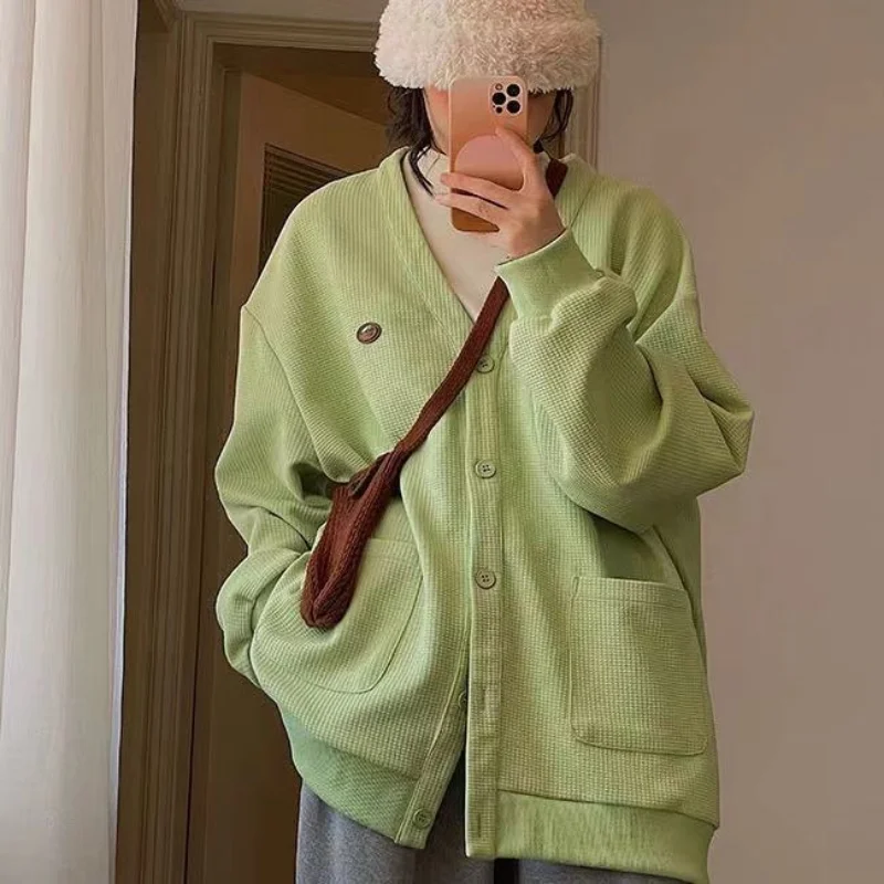 

Deeptown Korean Fashion Chic and Elegant Jacket Women Oversized Green Vintage 90s Aesthetic Jackets Female Harajuku Outdoor Coat