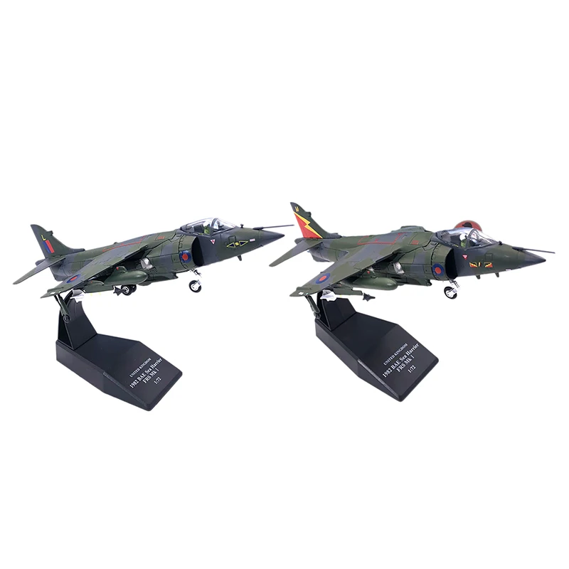 

1:72 Sea Harrier Fighter Attack Metal Plane Model,Army Airplane Model,Diecast Plane,for Collecting and Gift