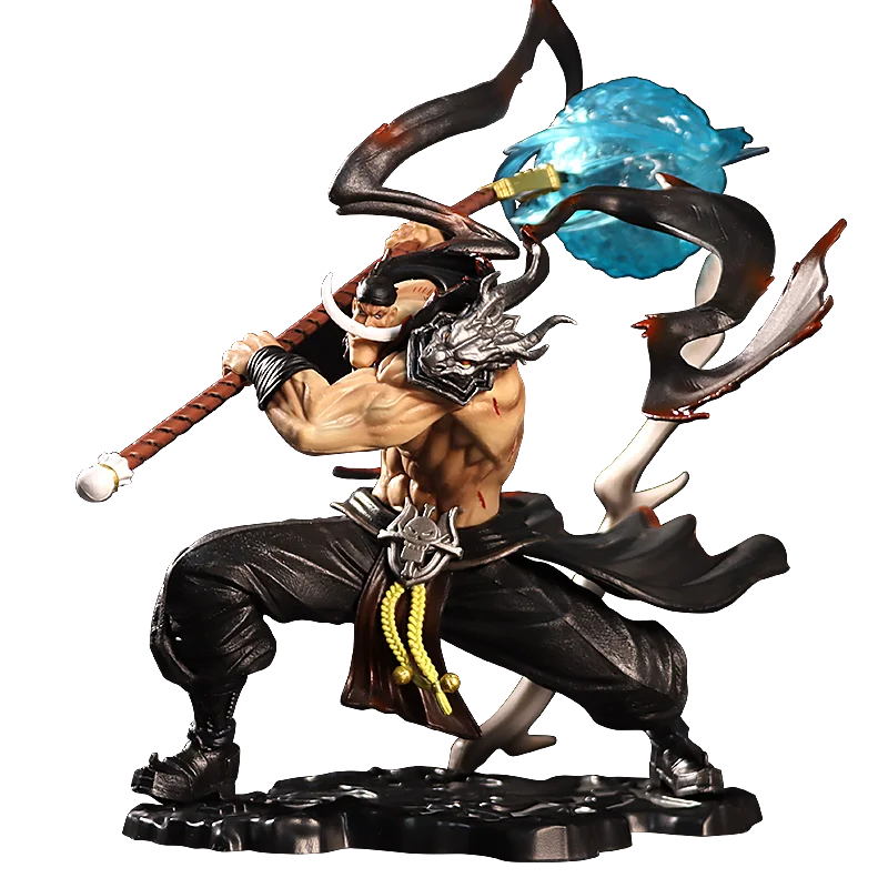 

One Piece Anime Figure White Beard Edward Newgate Pop Max Action Figure With Light Collection Statue Ornament Model Toy Gifts