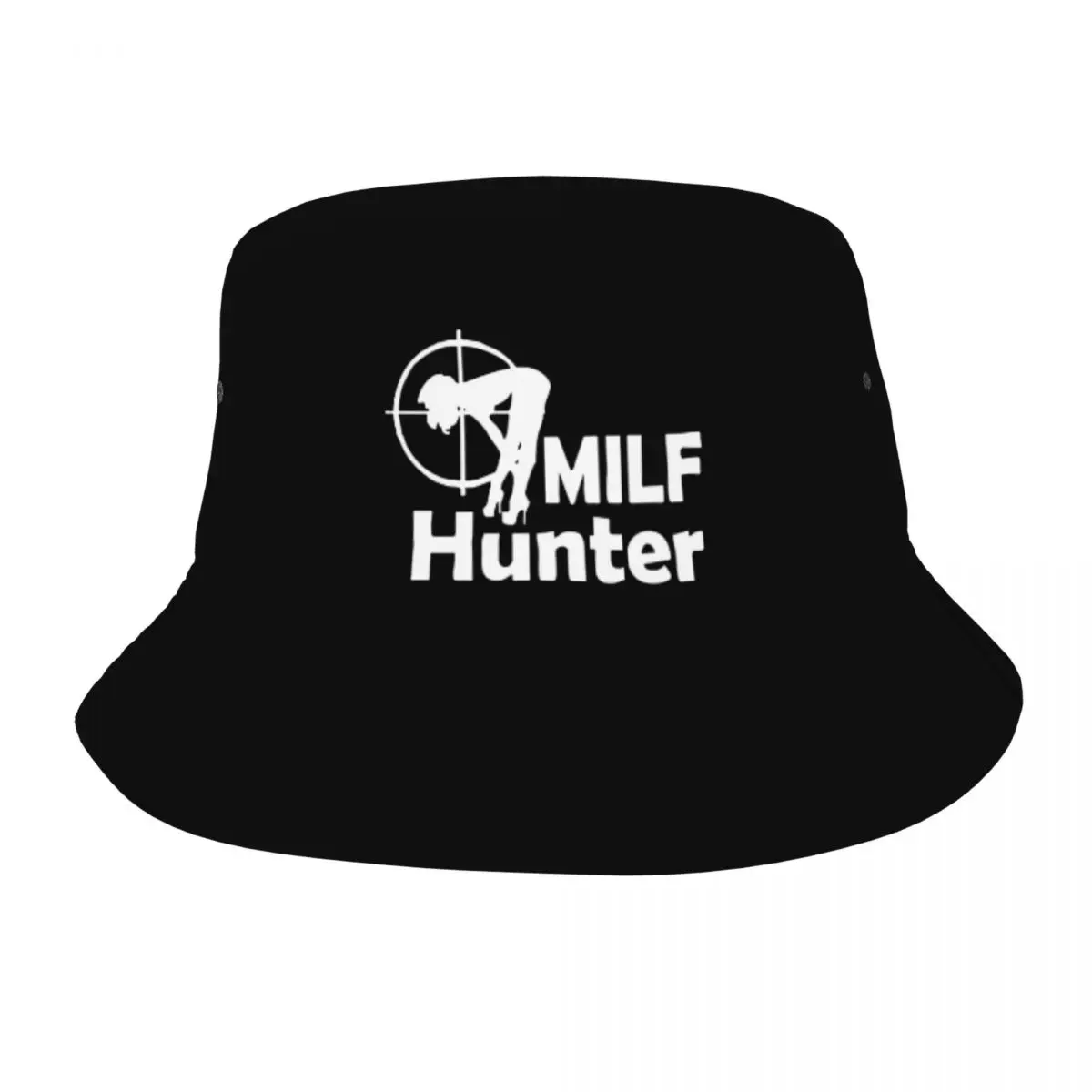 

Milf Hunter Bob Hat Summer Beach Vacation Getaway Headwear Accessories Fisherman Hats for Outdoor Unisex Bob Packable