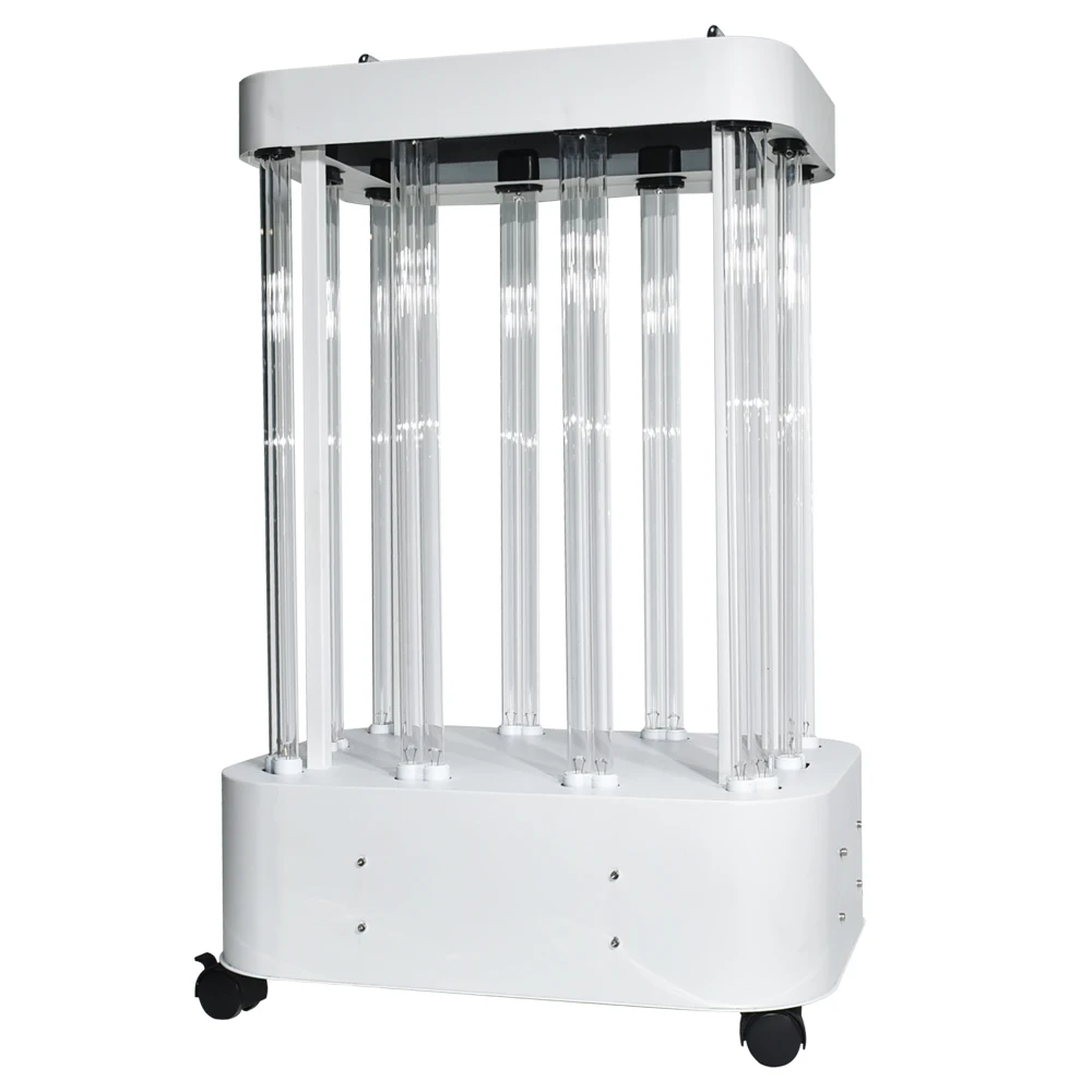 

1000W UV Disinfection Lamp Factory Hospital Large Space UVC Sterilizer Lamp 150W Movable UV Sterilization Light