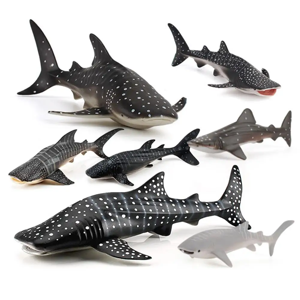 

Simulation Whale Shark Model Ornaments Action Figures Ocean Aquarium Miniature Figurines Educational Toys