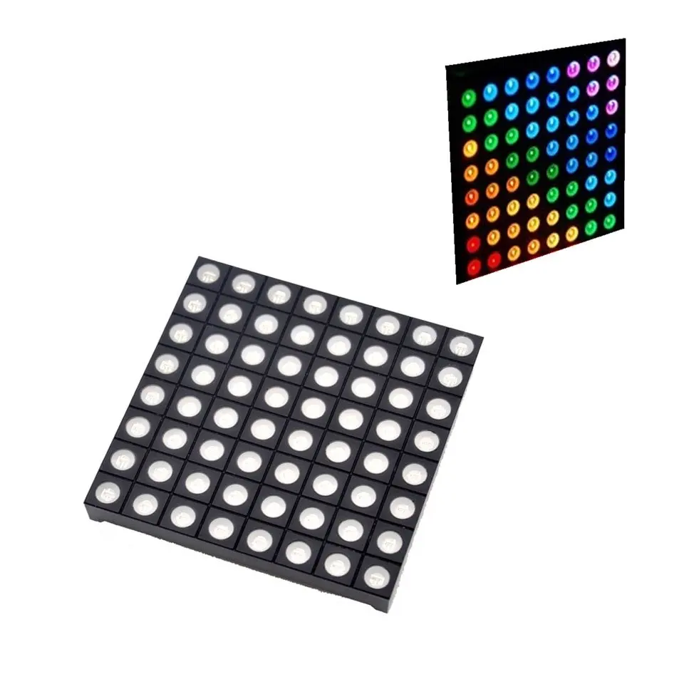 

10pcs diymore Full Color 8x8 8*8 Mini Dot Matrix Digital Tube Quality good