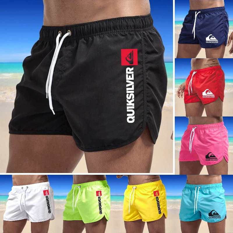 

Mens Shorts Quick-drying Movement Surfing Shorts Beach Sports Running Short Pants Swimming Trunk Pants Swimwear for Male