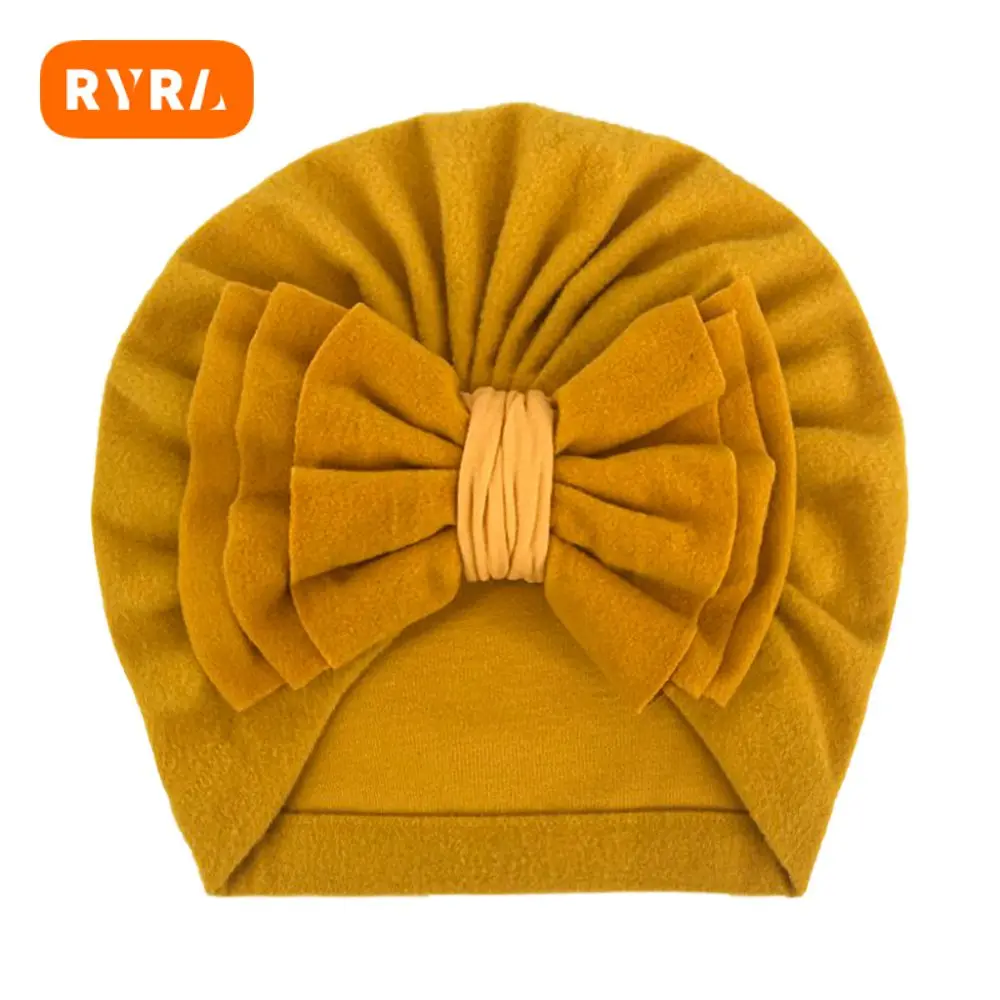 

Baby Hat Environmentally Friendly Printing And Dyeing Delicate And Comfortable Suitable For Baby Skin No Chemicals Added Bow Hat