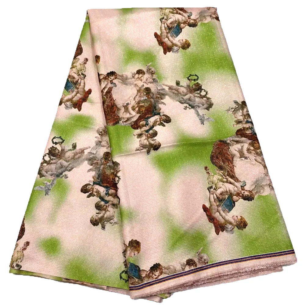 Французская сетчатая ткань из парчовой органзы 2022 высококачественное