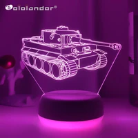 new game tank night light led touch sensor color changing nightlight for study bed room deco kids boys child birthday gift lamps