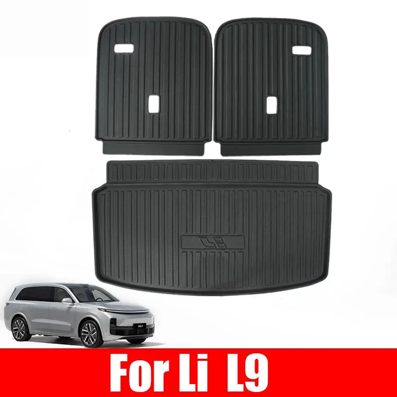 

Для Lixiang Li L9 автомобильный ковер Lixiang L9 L 9 2023 2024 2025 автомобильные коврики TPE коврики в багажник напольный коврик водонепроницаемый коврик аксессуары