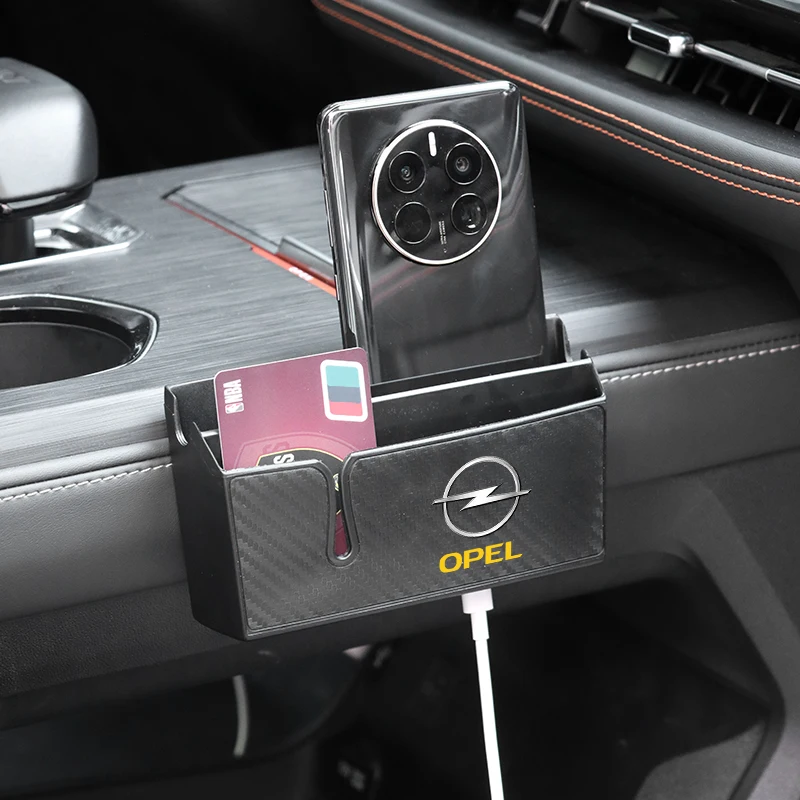 Клейкий ящик для хранения OPEL портативный двухслойный стеллаж мобильного