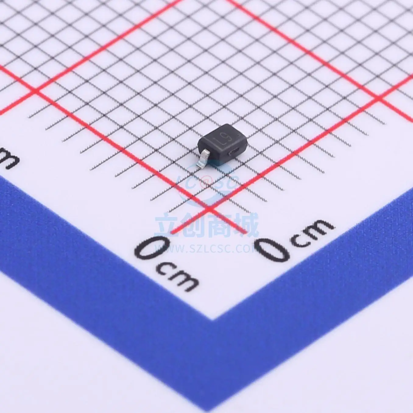 

free shipping 30V 200mA 1V@100mA BAT54WS50pcs