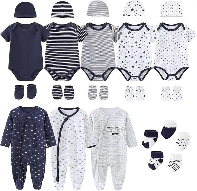 Комбинезон для новорожденных + шапка перчатки носки цвета и размеры в