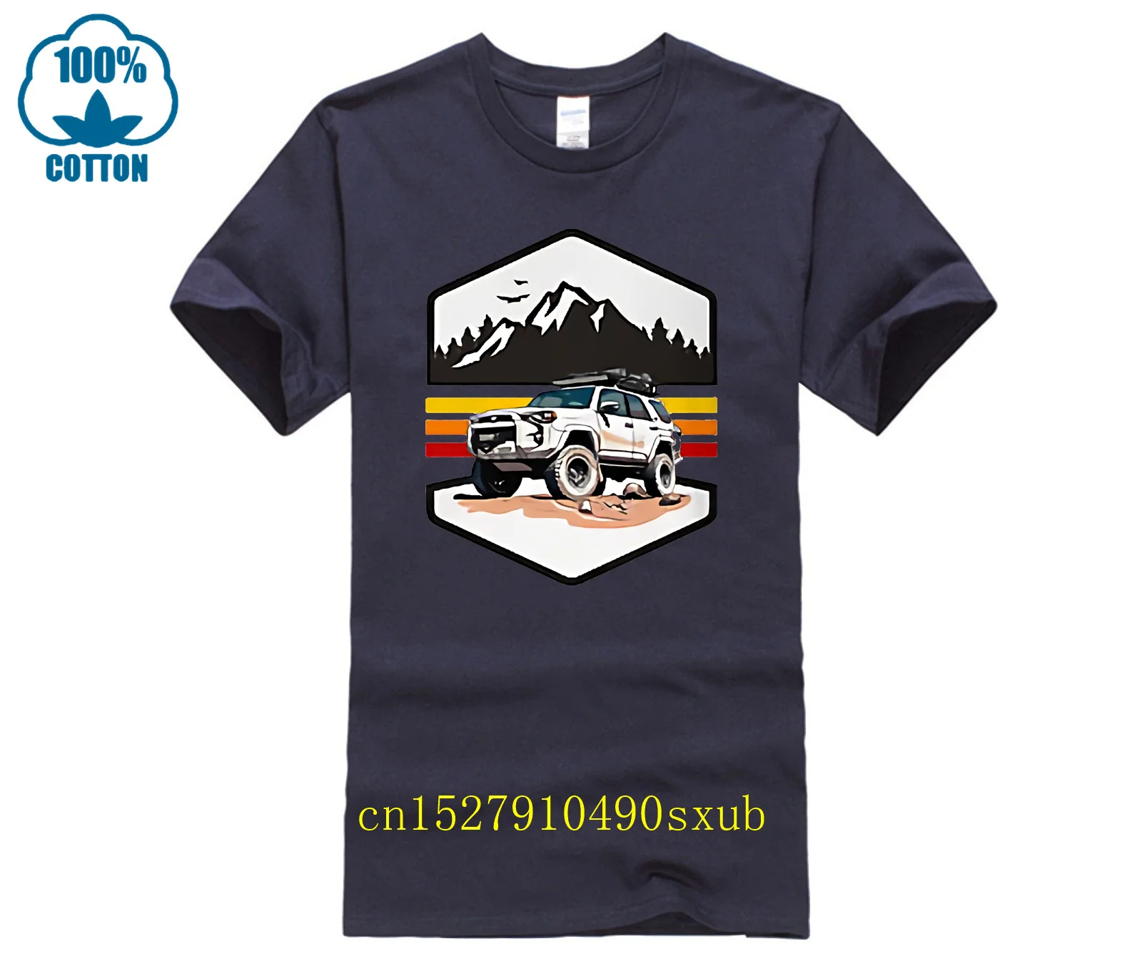 Модная летняя футболка 4Runner TRD Off-Road 4x4 5-го поколения Мужская