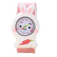 3D Cartoon Kids Clock Astronaut Poultry Fruit Flowers Children Quartz Rainbow Love Birthday Cake Gift Baby Toy Watch 2