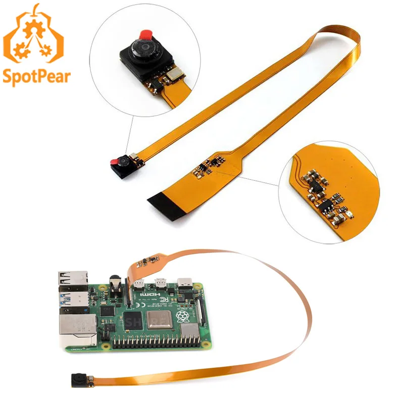 

Модуль камеры Raspberry Pi мини-размер с длинным FPC