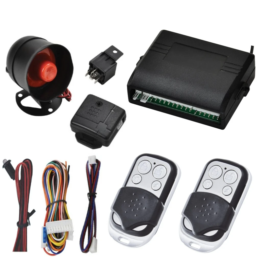 

12 V Car burglar alarm set Vehicle Electronics Alarm systems and Security Burglar Alarm Fast Shipping
