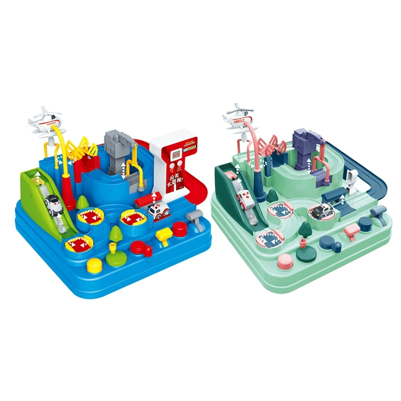 

Car Adventure Toys Race Tracks Toy Toddler Car Toys Interactive Classic Toys for 3 4 5 6 7 8 Year Old Boys Girls