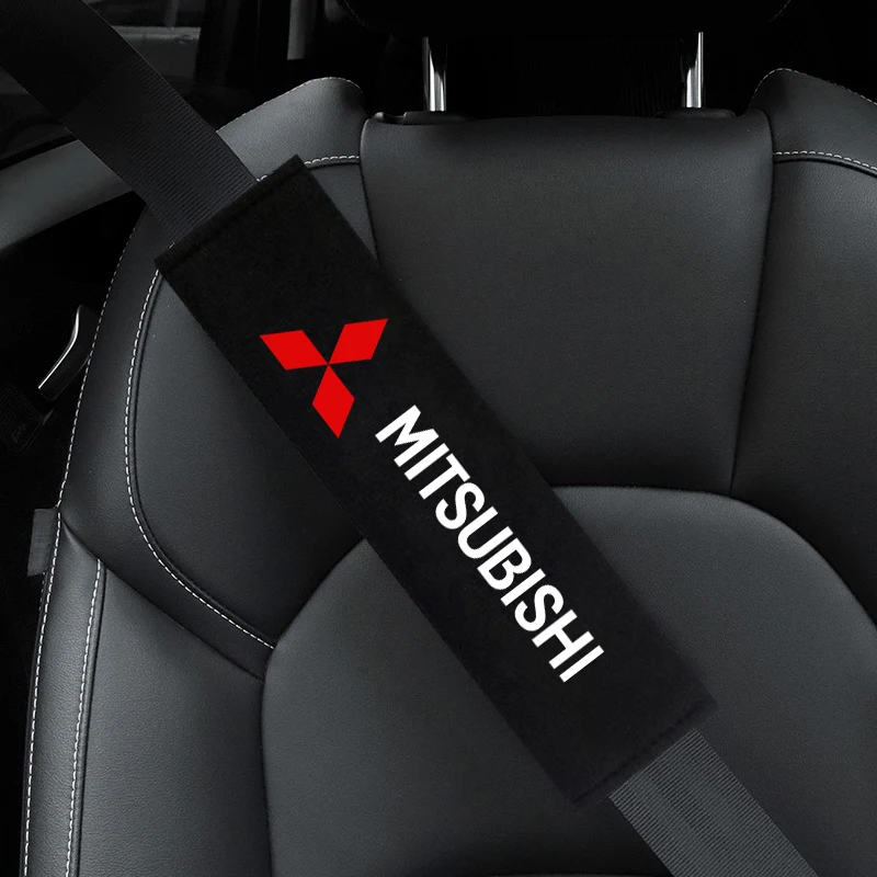 2 шт./компл. автомобильный Стайлинг накладка на ремень безопасности для Mitsubishi Lancer