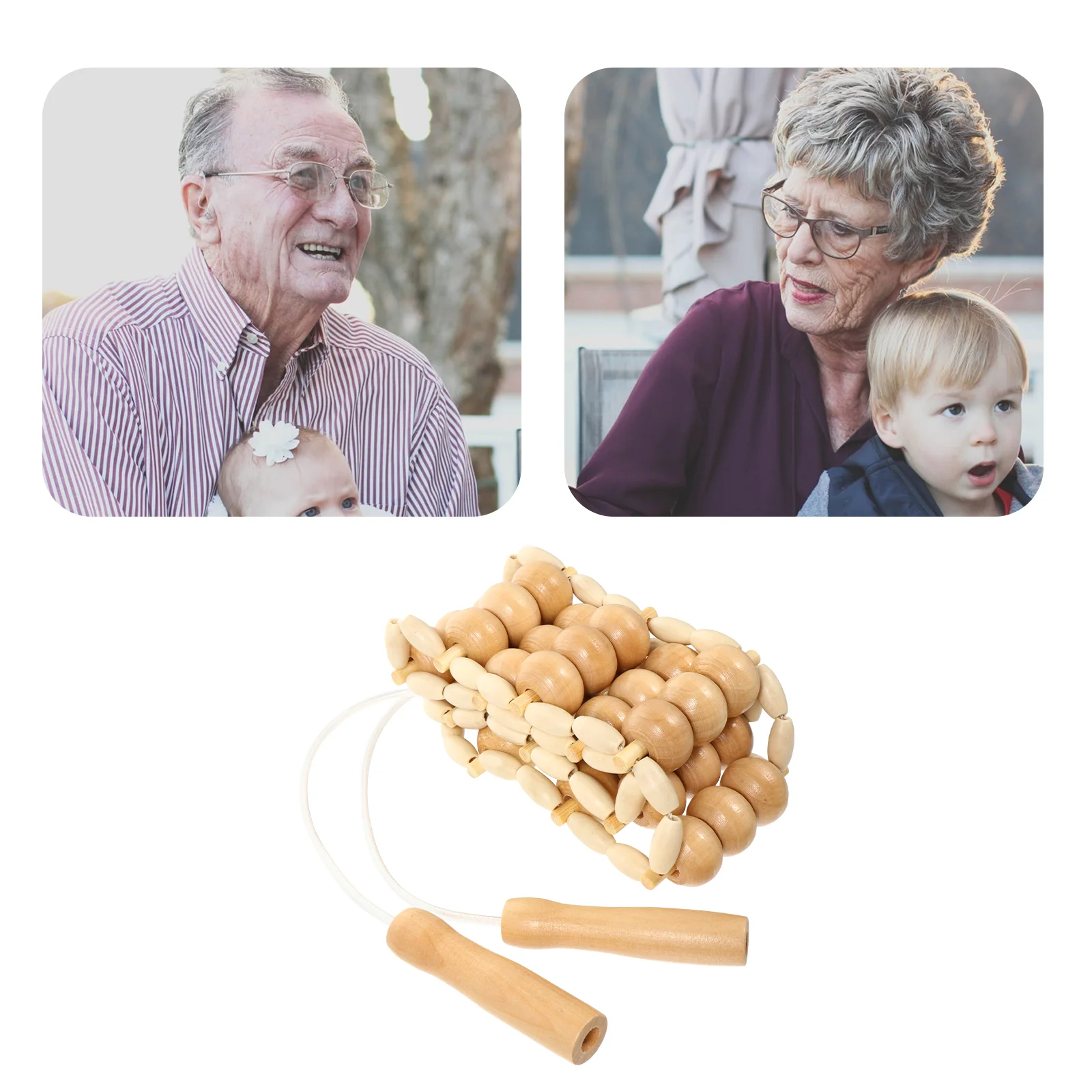

Back Roller Wood Massager for Back Neck Shoulders Legs Pain Relief