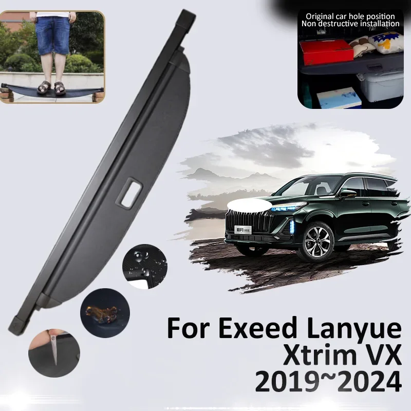Багажник автомобиля грузовой Чехол для Exeed Lanyue Xtrim VX 2019 2020 2021 2022 2023 2024