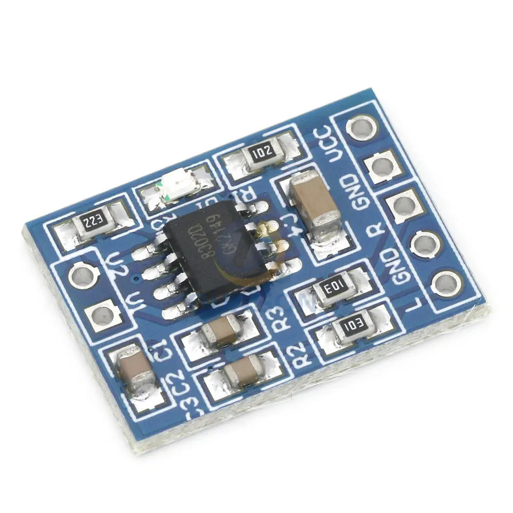 Super Mini HXJ8002 Audio Power Amplifier Board Mono Channel Voice low noise Amplifiers Module 2.0-5.5V Replace PAM8403