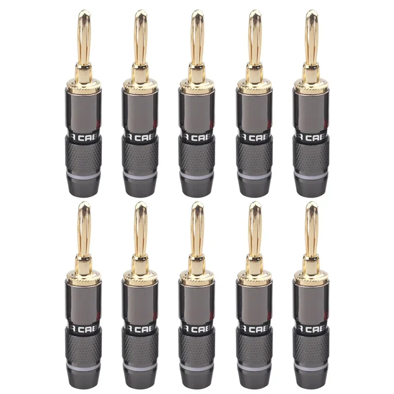 

Monster золотые банановые клеммы из меди