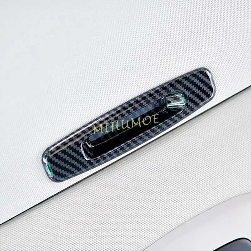 

Внутренняя крыша из углеродного волокна с Люком, крышка ручки, аксессуары для Subaru Outback 2021 2022