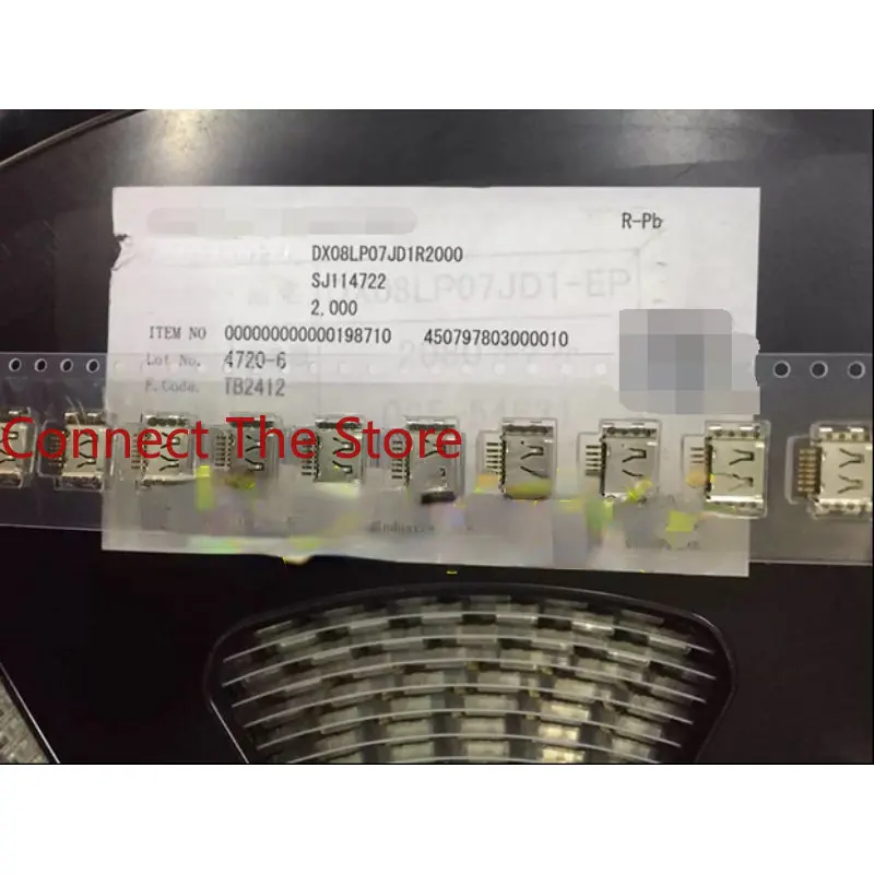 

5PCS DX08LP07JD1R2000 01050170002 UAF04-10374-1509 USBFS-00530-TP7F USB