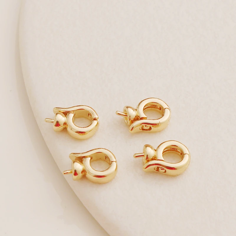 Браслет из 4 карат с золотой оберткой сохраняющий цвет ожерелье пряжка повязка на