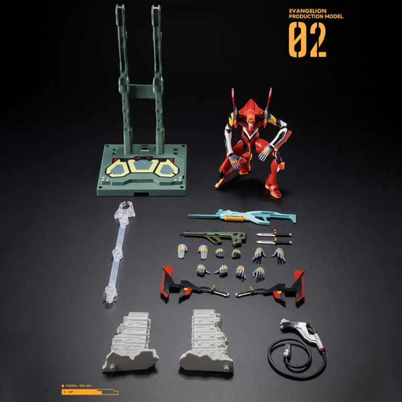 Фигурка Евангелион-02 из Neon Genesis Evangelion, Легендарное издание, сборная модель, аниме-статуэтка, коллекционная игрушка, подарок для фанатов (art.: 3920daadc604a) - 3920daadc604a