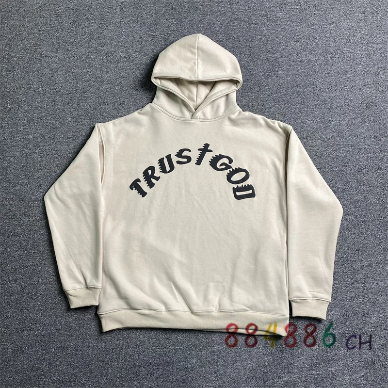 

Худи Kanye West Sunday Service Cpfm для мужчин и женщин, Высококачественная флисовая толстовка с капюшоном, пуловер с принтом из пенопласта