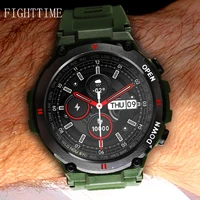 fighttime bluetooth call smart watch men waterproof heart rate blood pressure blood oxygen sport smart watch men for ios android