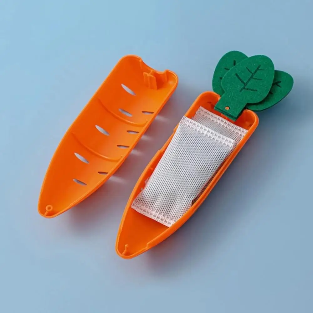 

Air Freshener Carbon Bamboo Charcoal Bag Wardrobe Bathroom Air Deodorizer Carrot-shaped To Remove Odor Perfumes