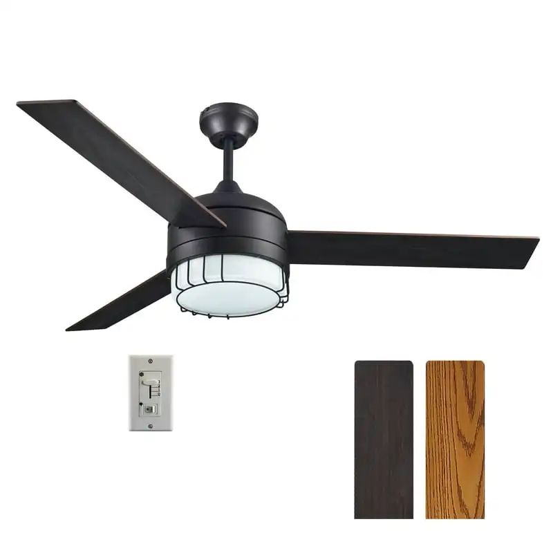 

LED Ceiling Fan in Oil-Rubbed Bronze, 52-Inch