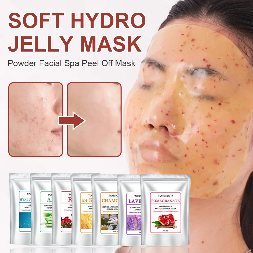 Soft Hydro Jelly Mask Powder Skin Care Facial Spa Peel Off Mask Skin Care Hydrating Whitening Mask Face Jelly Mask For Face Care
