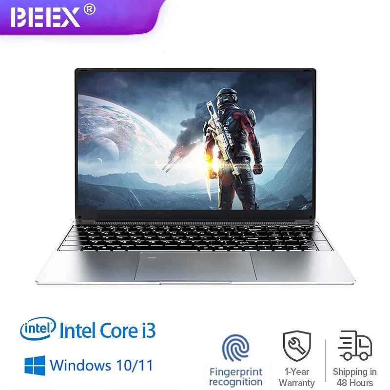 

Игровой портативный ноутбук BEEX, 15,6 дюймов, Intel Core i3, разблокировка отпечатком пальца, FHD(1920*1080), 8 Гб ОЗУ, 256 ГБ/512 Гб SSD, ноутбук