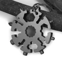 20 in 1 pocket tool with key ring multifunctional wrench edc universal gift outdoor camping portable buy 1 get 1 free