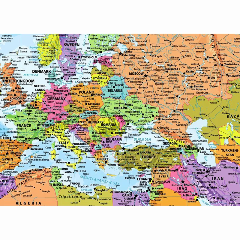 Виниловый фон для фотосъемки реквизит физическая карта мира винтажный настенный