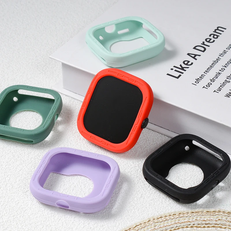 Защитный чехол для Xiaomi Redmi Watch 4 аксессуары умные часы силиконовый бампер защитная